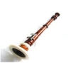 TTT-96. French Bombard Chanter, Sheeshum Wood, Ivory color Mounts , 1 key with reed.