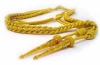 TTT-210. Aiguillettes, single colors, Gold or Silver, Best Quality.